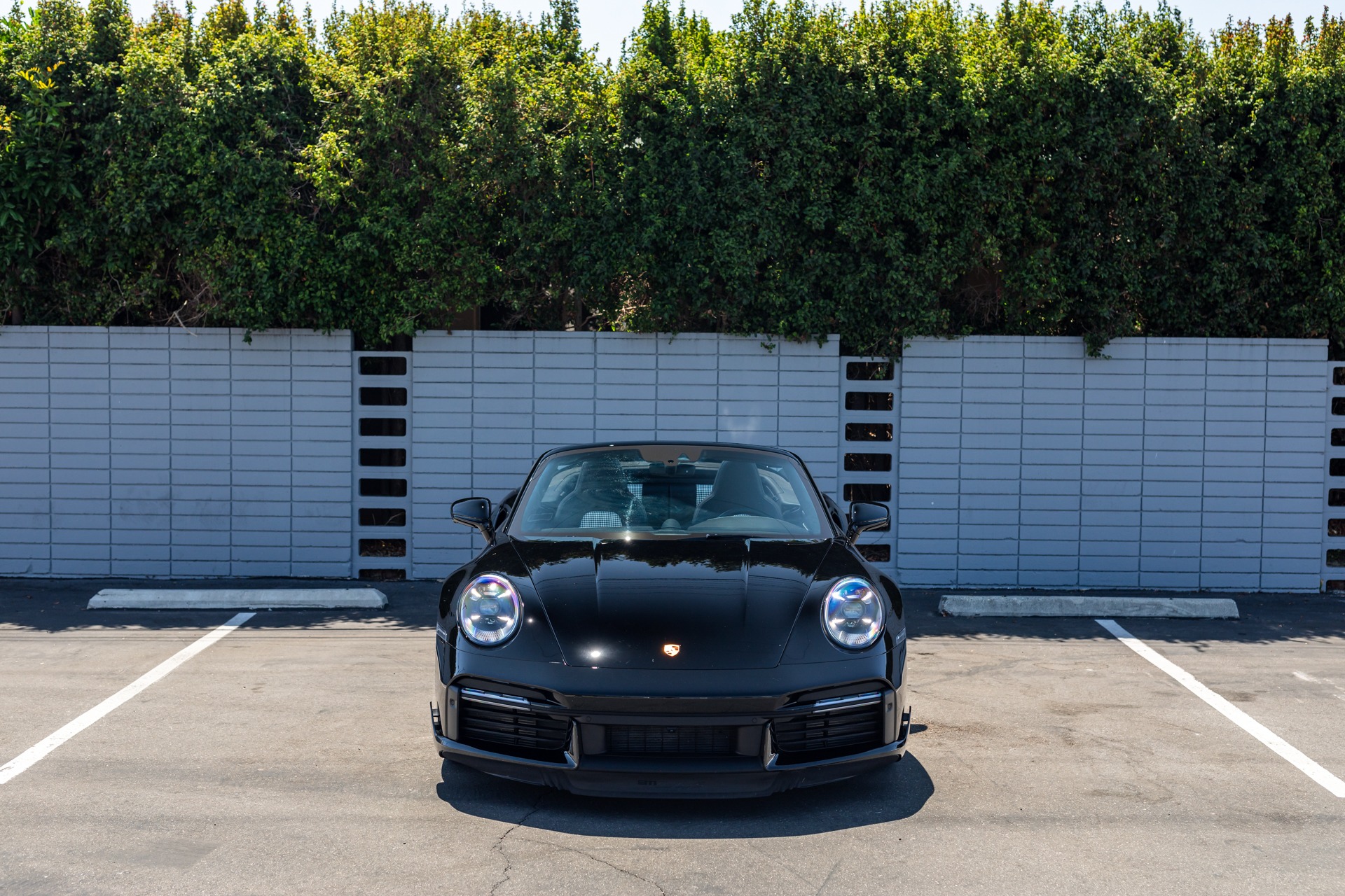 Used 2023 Porsche 911 Turbo S Cab for sale Sold at iLusso in Costa Mesa CA 92626 2