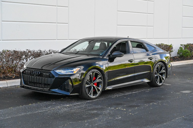 Used 2021 Audi RS 7 4.0T quattro for sale $92,900 at iLusso in Costa Mesa CA