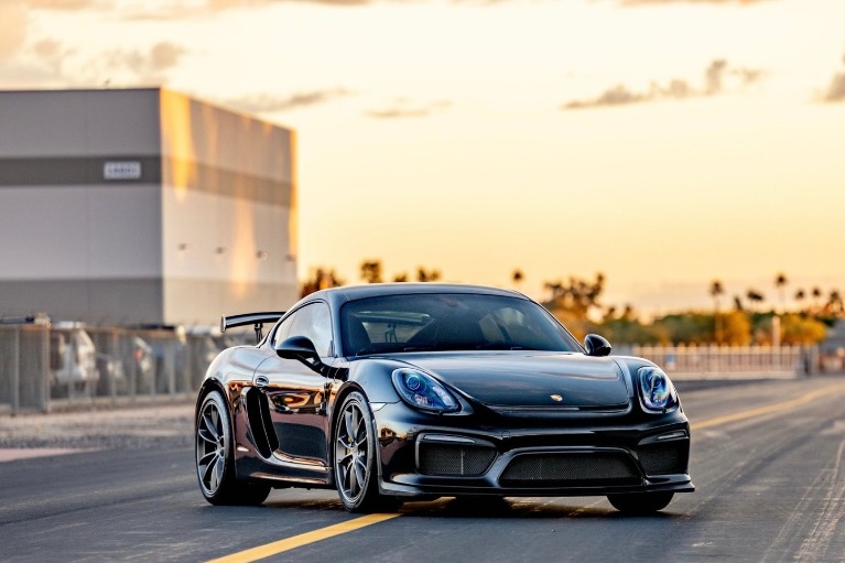 Used 2016 Porsche Cayman GT4 for sale $111,999 at iLusso in Costa Mesa CA