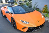 Used 2019 Lamborghini Huracan LP 640-4 Performante Spyder for sale Sold at iLusso in Costa Mesa CA 92626 18