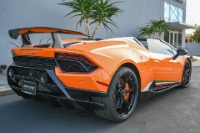 Used 2019 Lamborghini Huracan LP 640-4 Performante Spyder for sale Sold at iLusso in Costa Mesa CA 92626 2