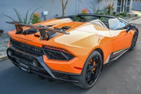 Used 2019 Lamborghini Huracan LP 640-4 Performante Spyder for sale Sold at iLusso in Costa Mesa CA 92626 22